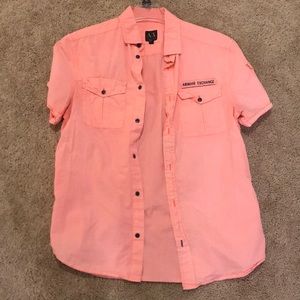 Armani Exchange Button Up T